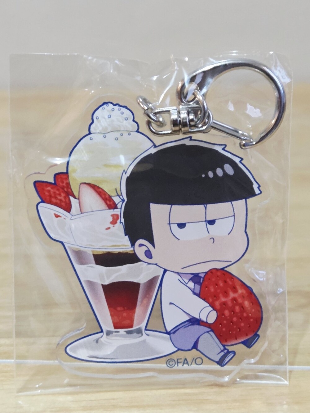 *4 for $20* Mr. Osomatsu-san X Animatecafe Acrylic Keychain Strap Clip Charm